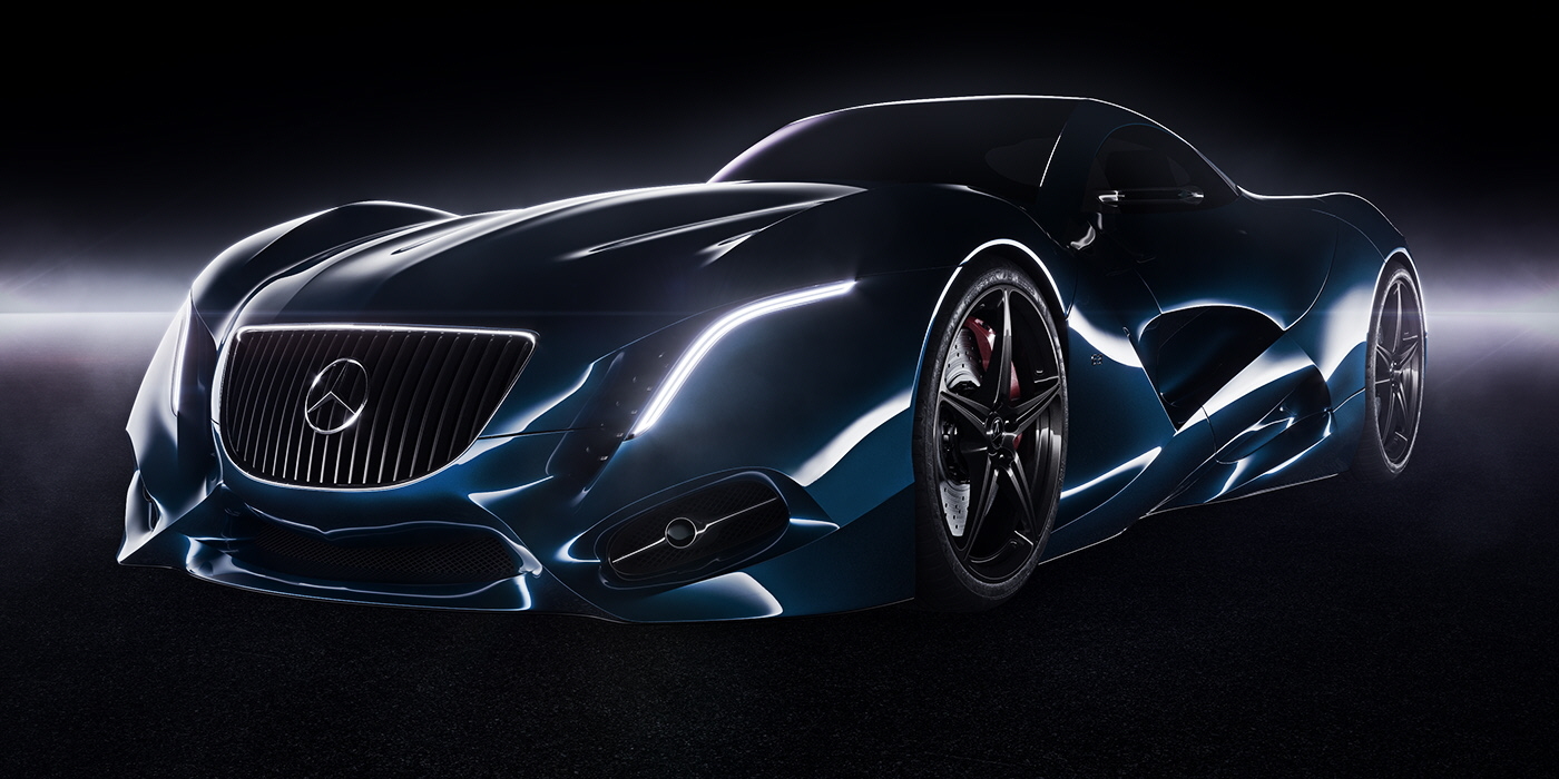 mercedes，Benz，Automobile design，appreciate，