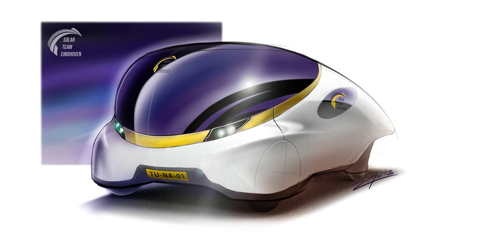 solar energy，Automobile design，conceptual design，Model，