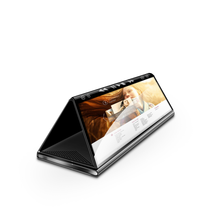 Samsung，conceptual design，Notebook computer，Foldable，Portable，Design ideas，complete，