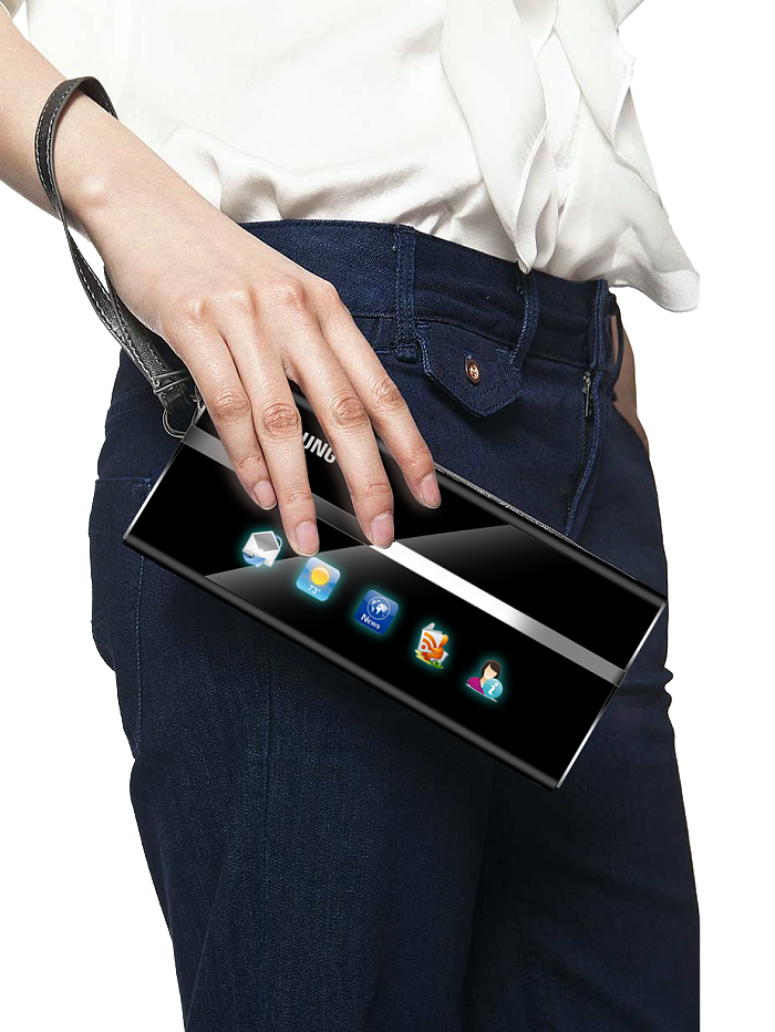 Samsung，conceptual design，Notebook computer，Foldable，Portable，Design ideas，complete，