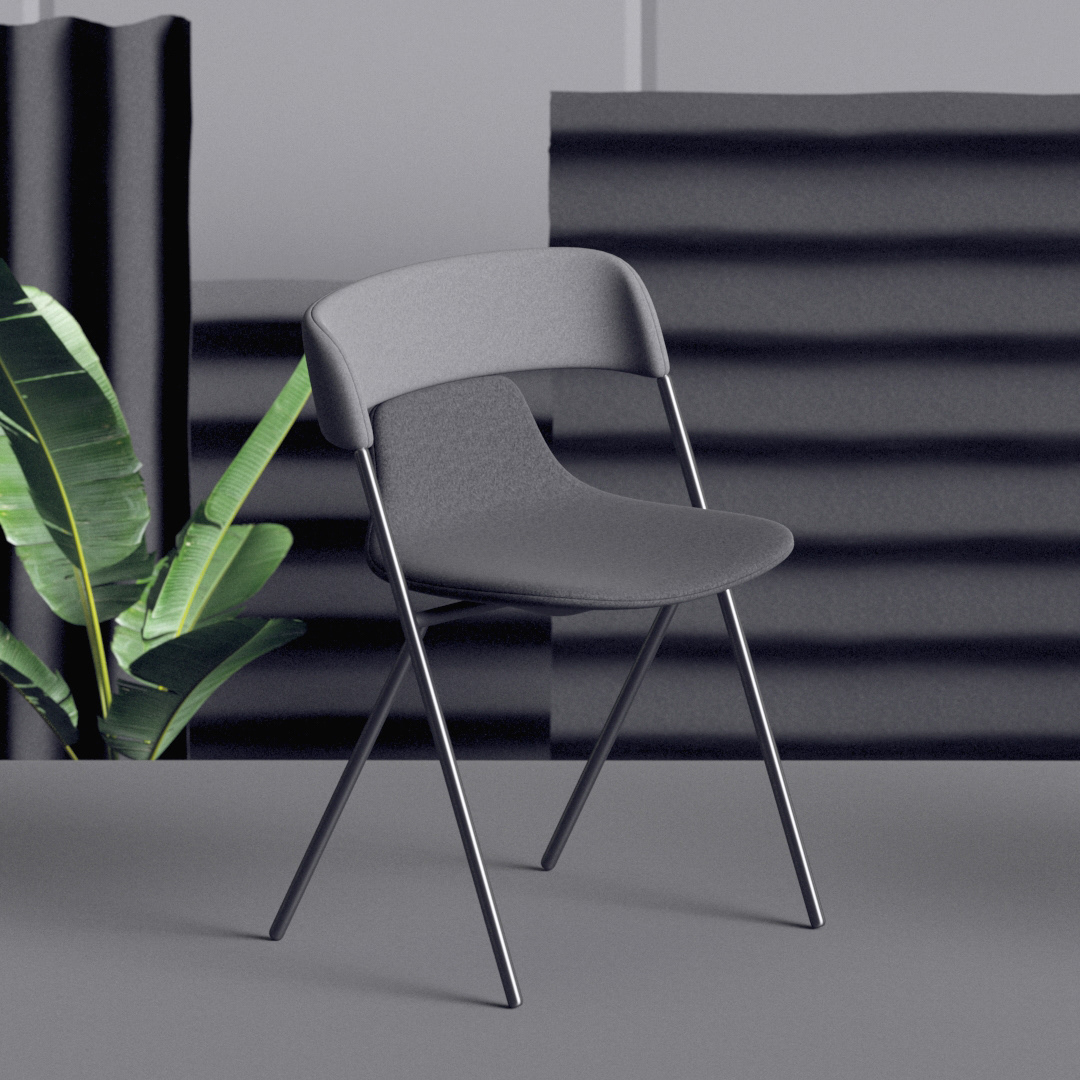 Desi stackable chair，chair，furniture，originality，