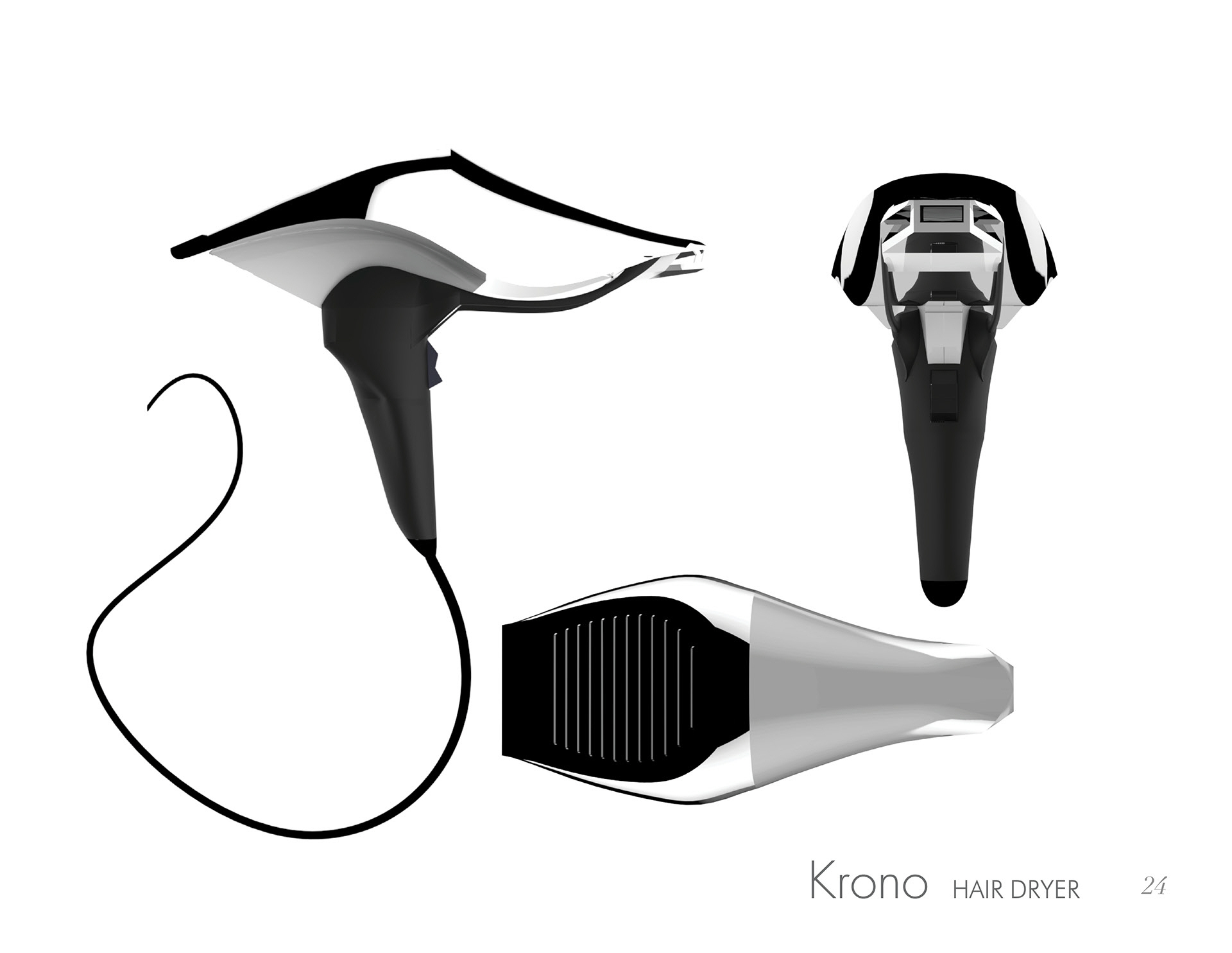 luxurious，fashion，light，krone，hair drier，