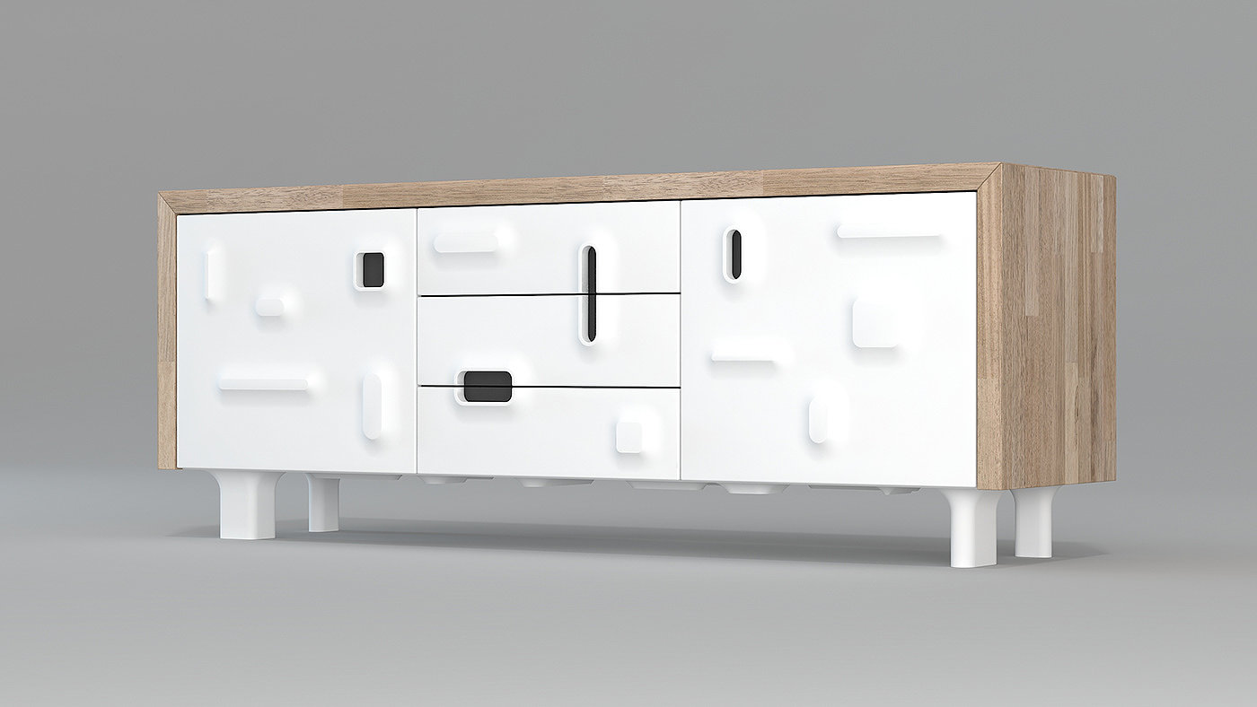 cabinet，to work in an office，wooden ，Simplicity，