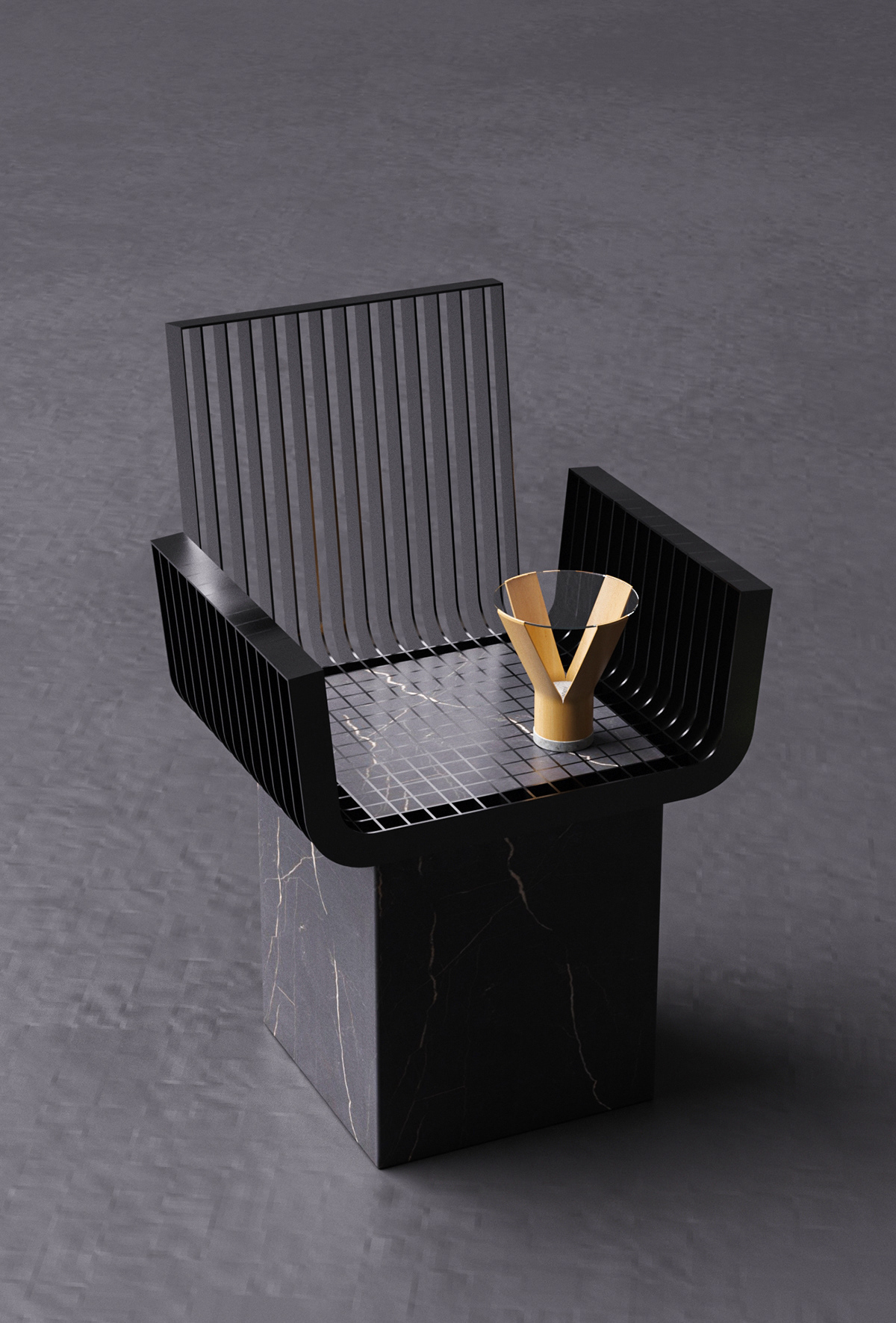 furniture，Table，chair，modelling，