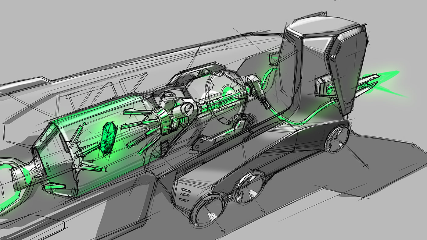 Hand drawn car，industrial design，vehicle，Sketch design，