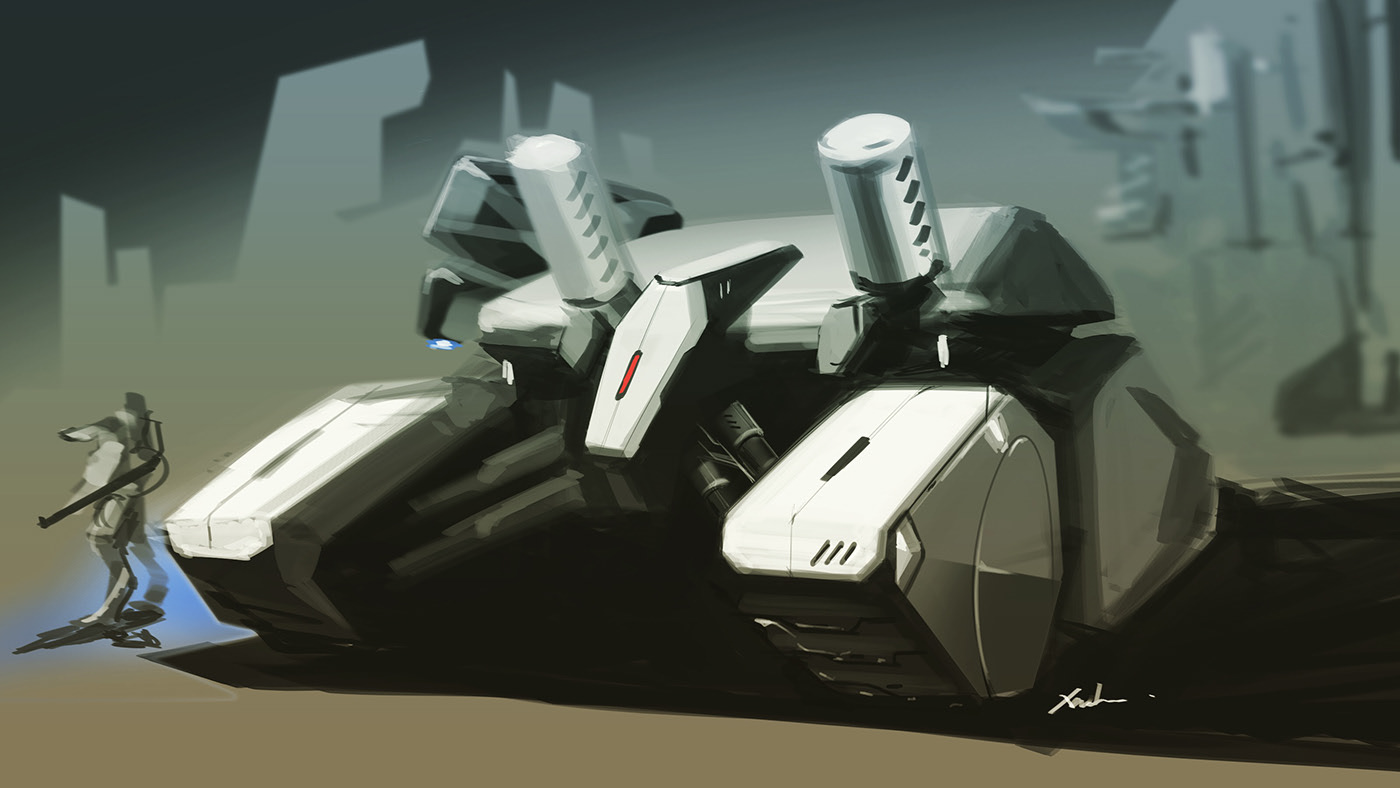 Hand drawn car，industrial design，vehicle，Sketch design，