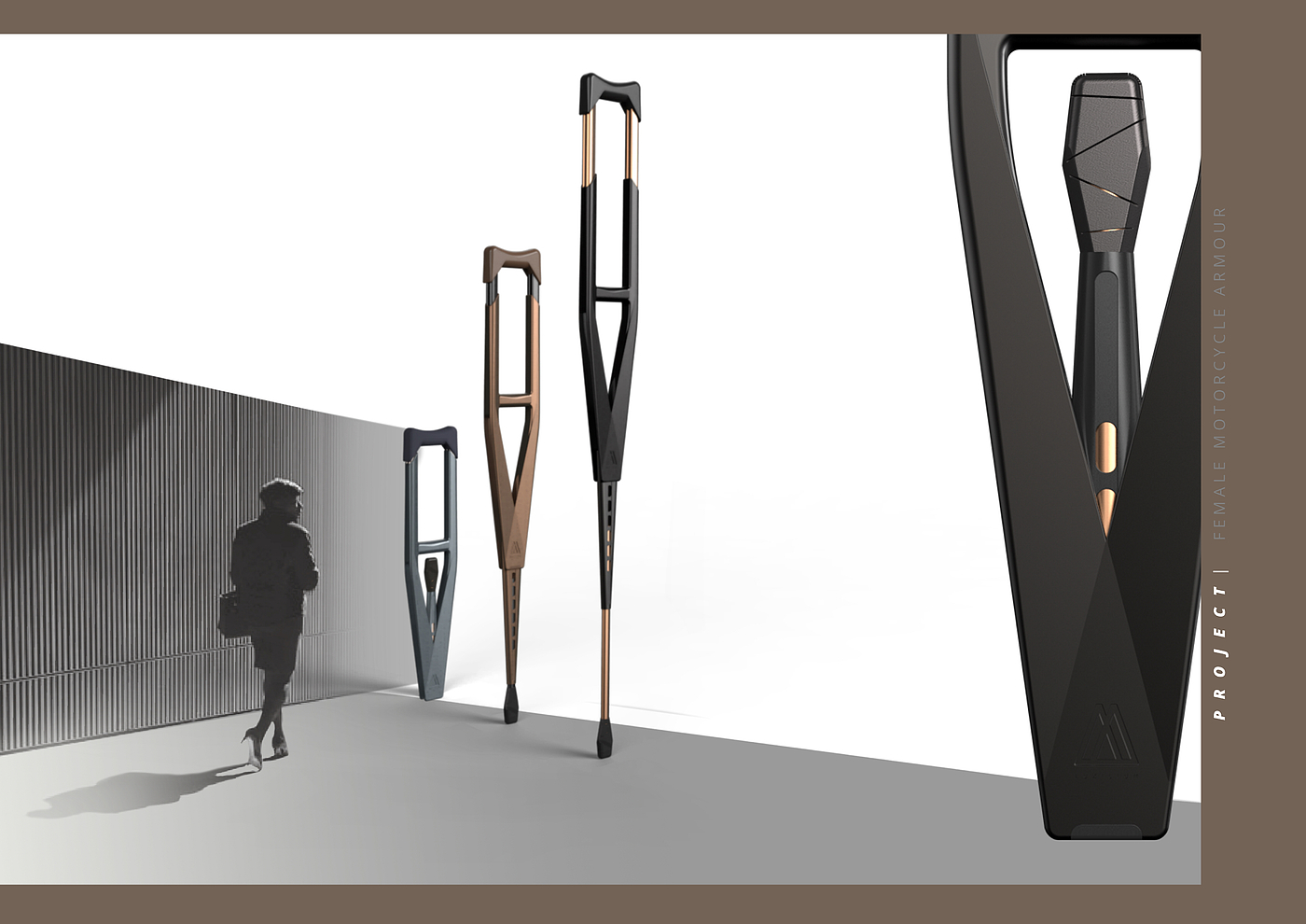 Crutch design，Better experience，gorgeous，Disabled，Medical assistance，tool，