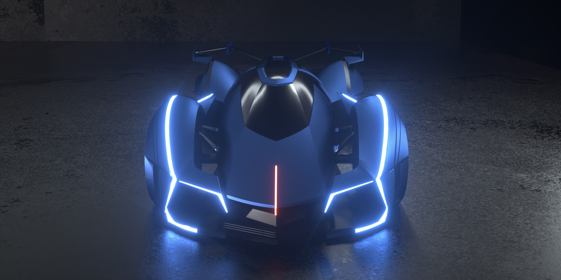 The design is inspired by the streamline curve of blue whale, and the color matching is dark blue and black，