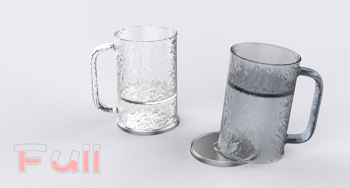 Water cup，flower receptacle，