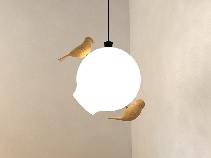 灯具设计，家具设计，有趣，小鸟，