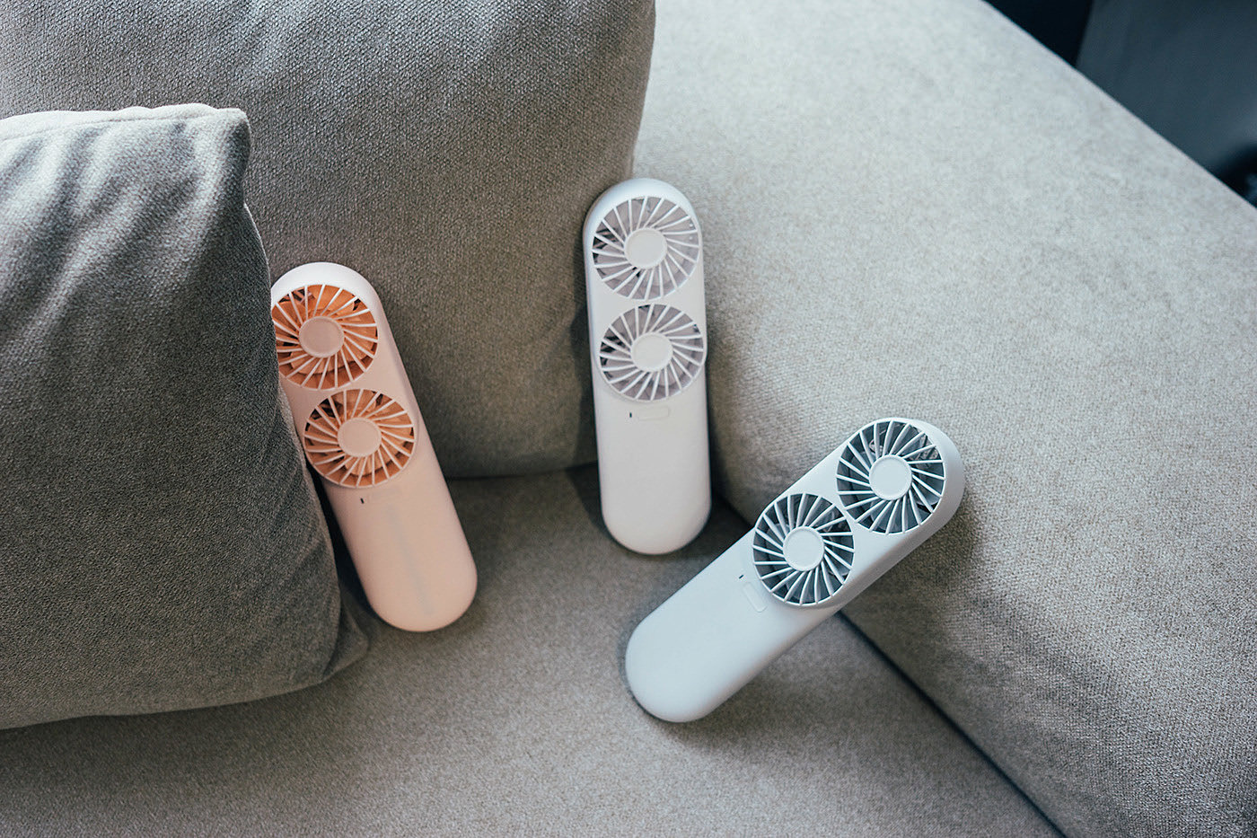 Portable fan，Double fan，Twin Fan，
