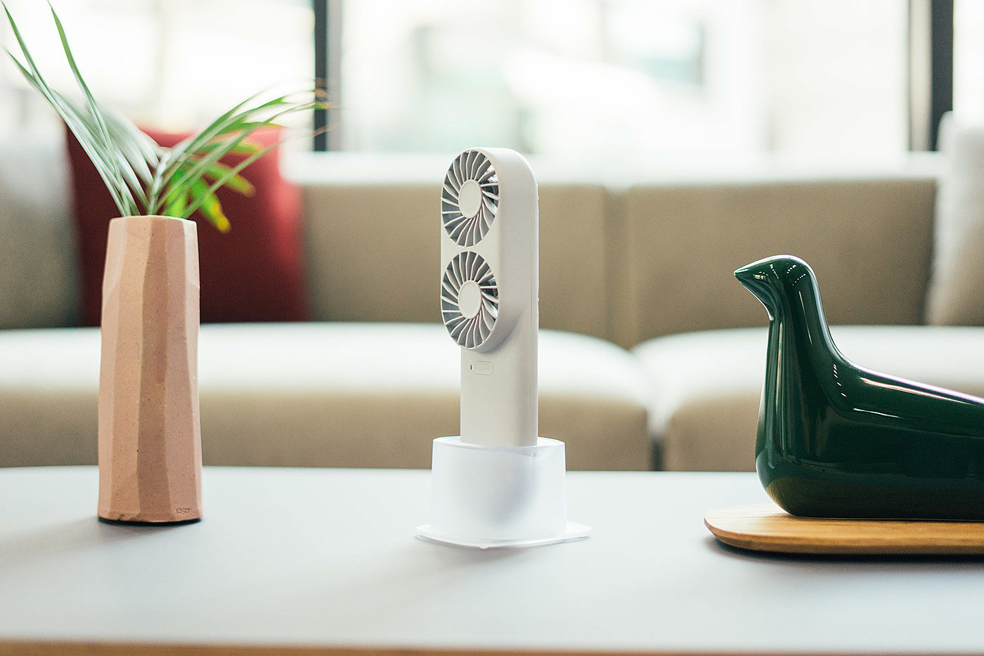 Portable fan，Double fan，Twin Fan，
