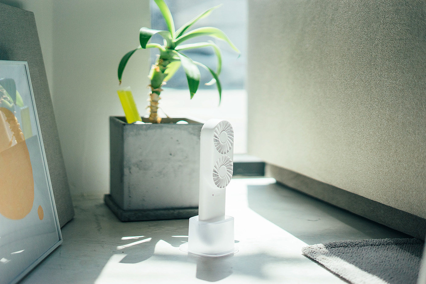 Portable fan，Double fan，Twin Fan，