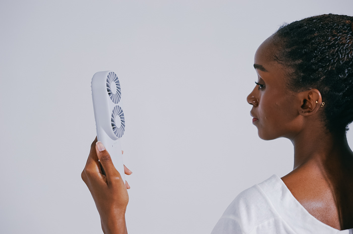 Portable fan，Double fan，Twin Fan，