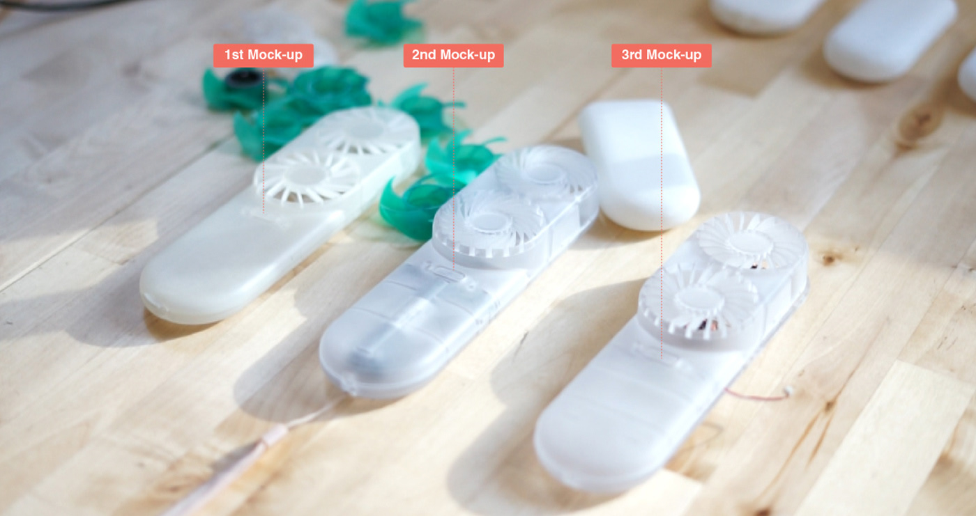 Portable fan，Double fan，Twin Fan，