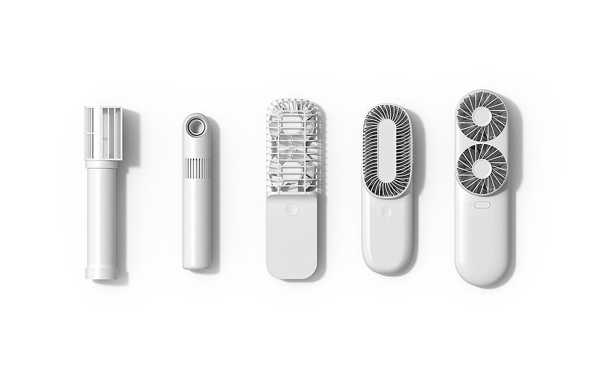 Portable fan，Double fan，Twin Fan，