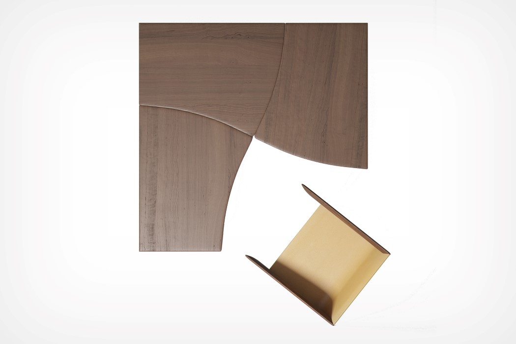 Armchair，Wooden coffee table，Four Quarters，2019 a design award，