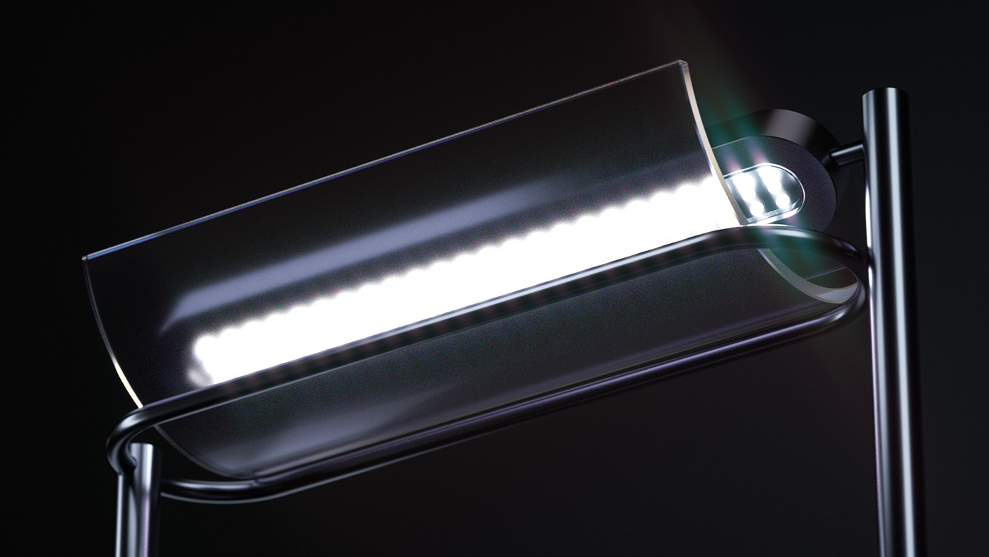 lamp，Desk lamp，Discoloration，Gradual change，