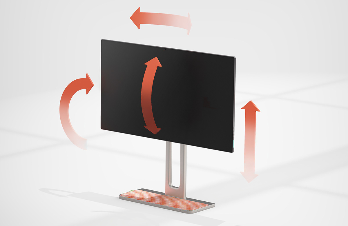 computer，monitor，rotate，Map，