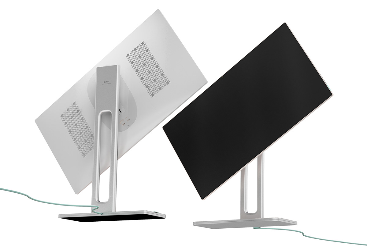 computer，monitor，rotate，Map，