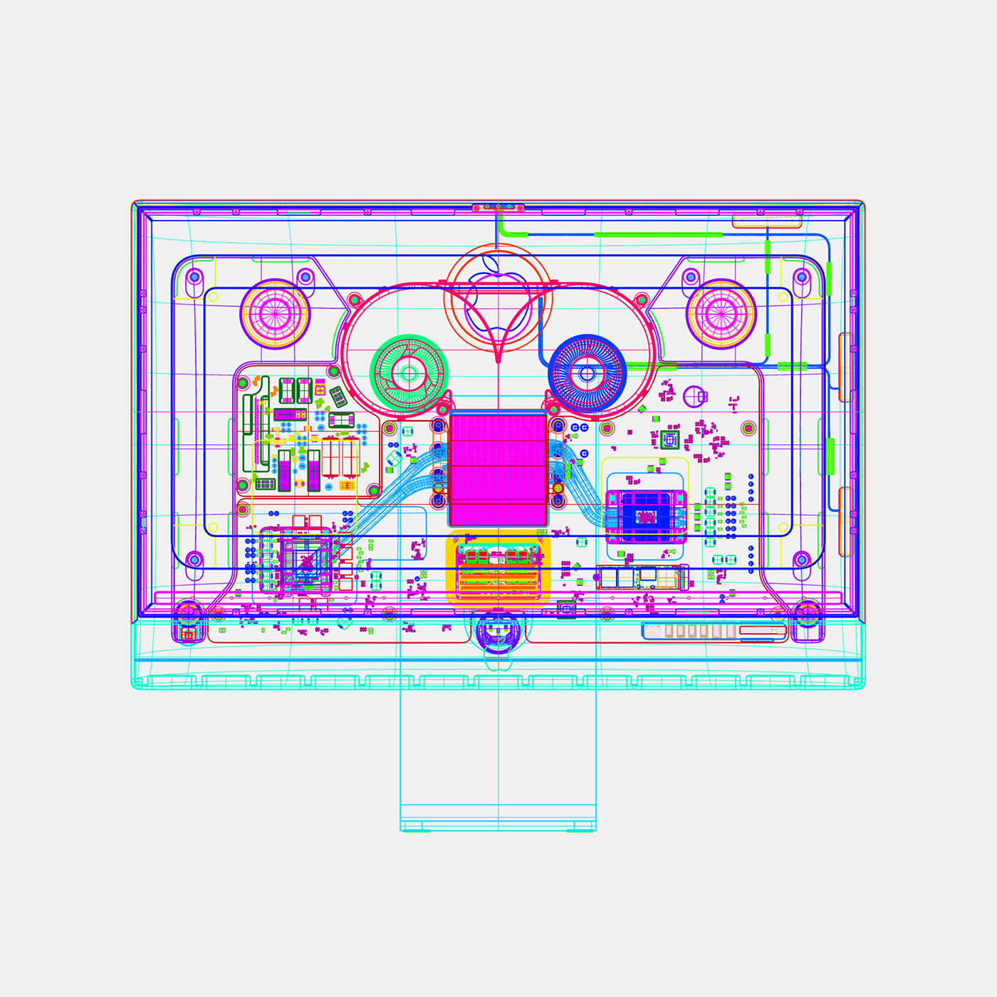 The New iMac，Digital，Apple，Computer accessories，