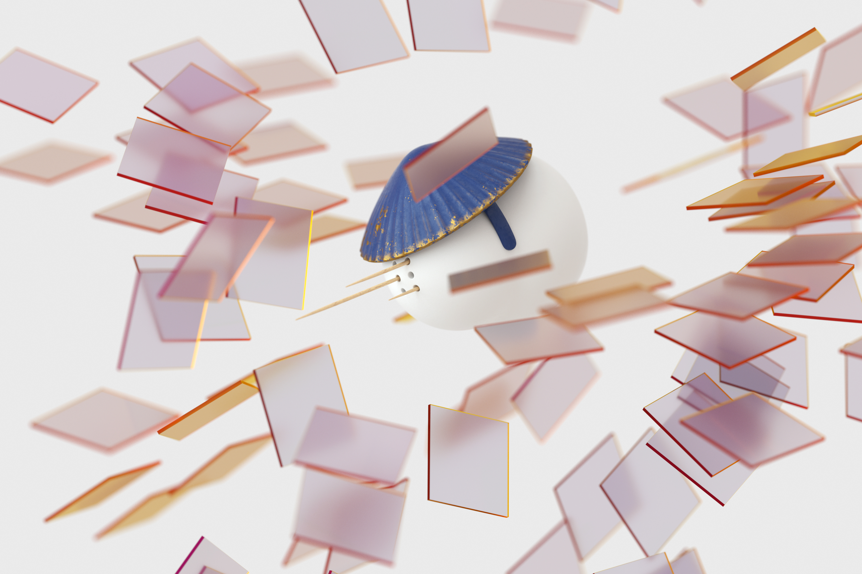 Toothpick jar，adorable，Cultural creation，lovely，Home Furnishing，