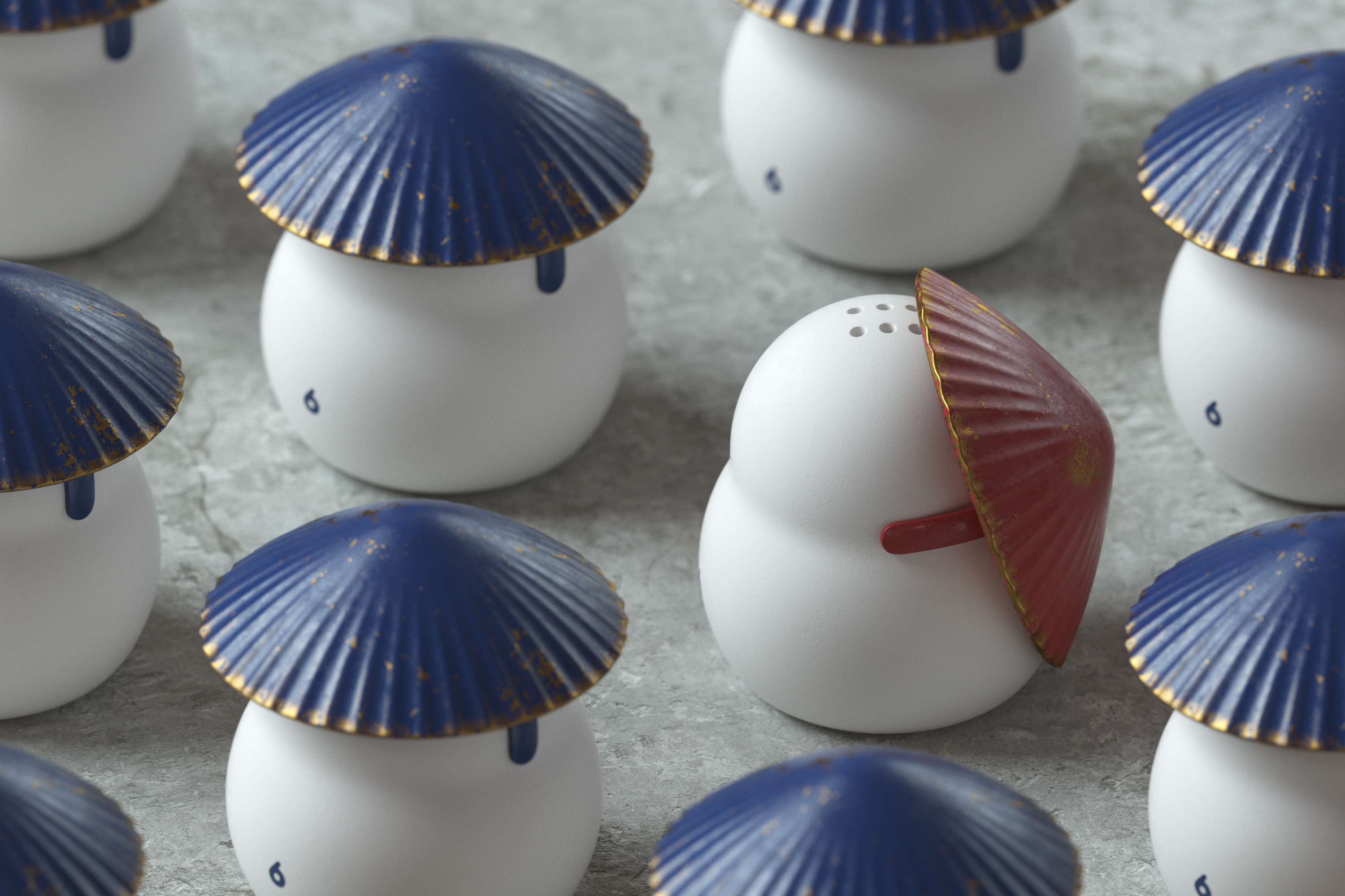 Toothpick jar，adorable，Cultural creation，lovely，Home Furnishing，