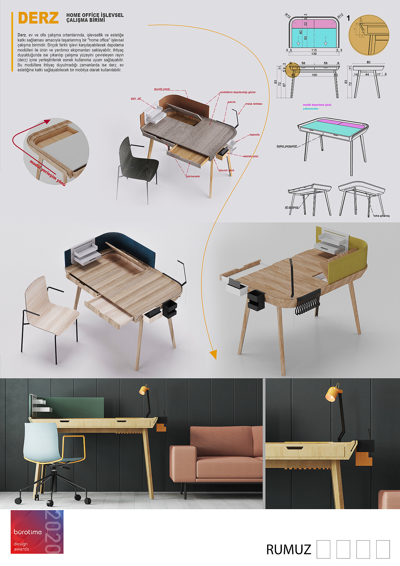 DERZ，Office furniture ，desk，