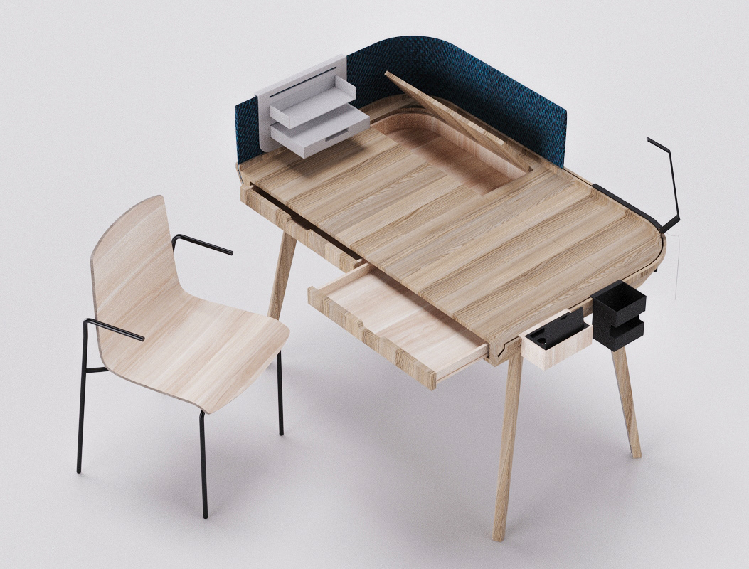 DERZ，Office furniture ，desk，