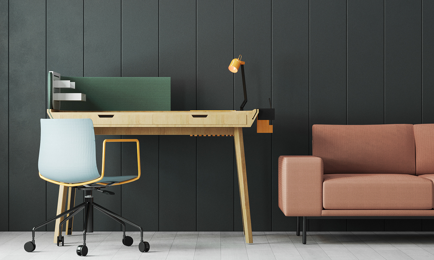 DERZ，Office furniture ，desk，