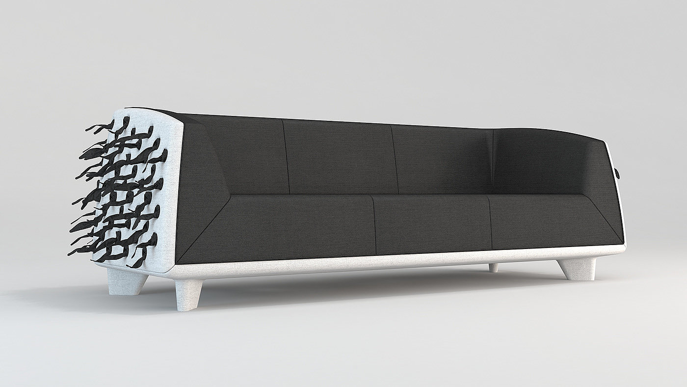 sofa，KUCKER，furniture design ，