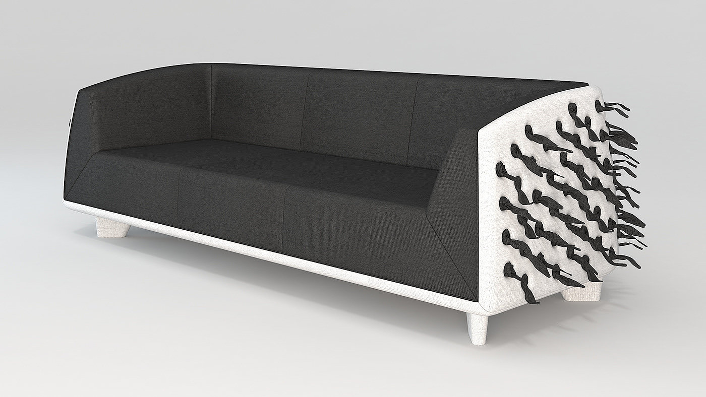 sofa，KUCKER，furniture design ，