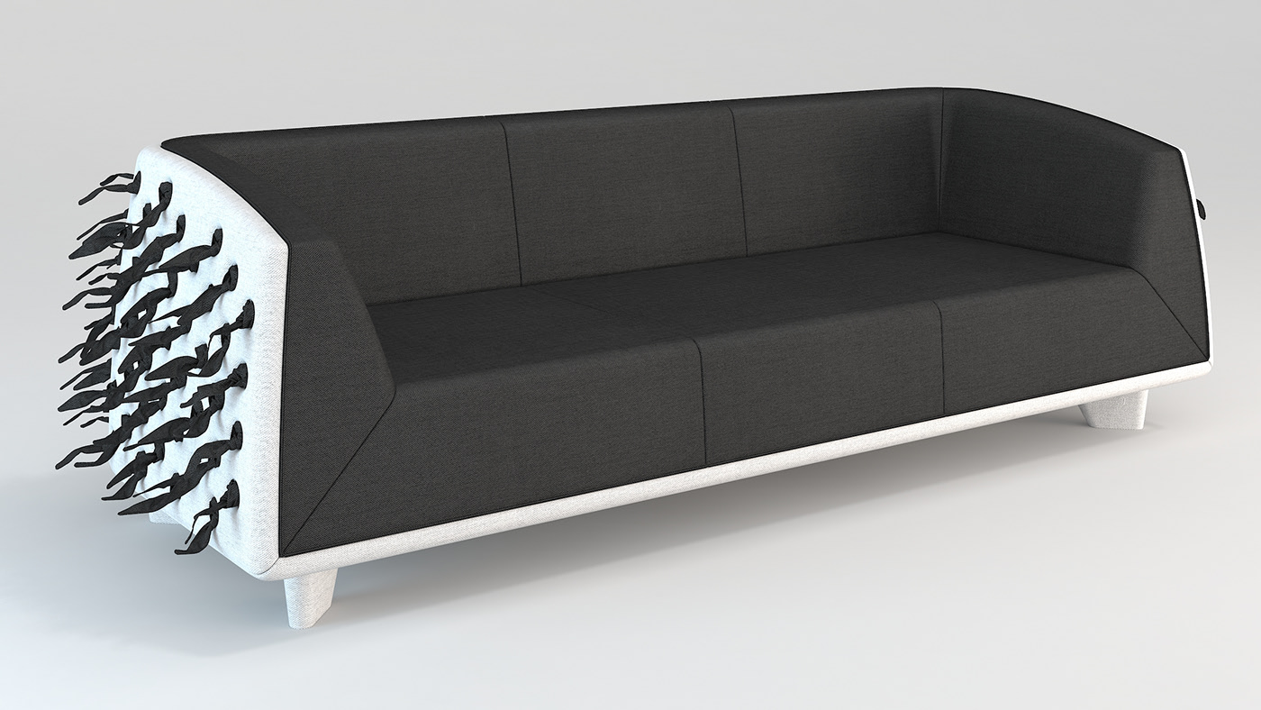 sofa，KUCKER，furniture design ，