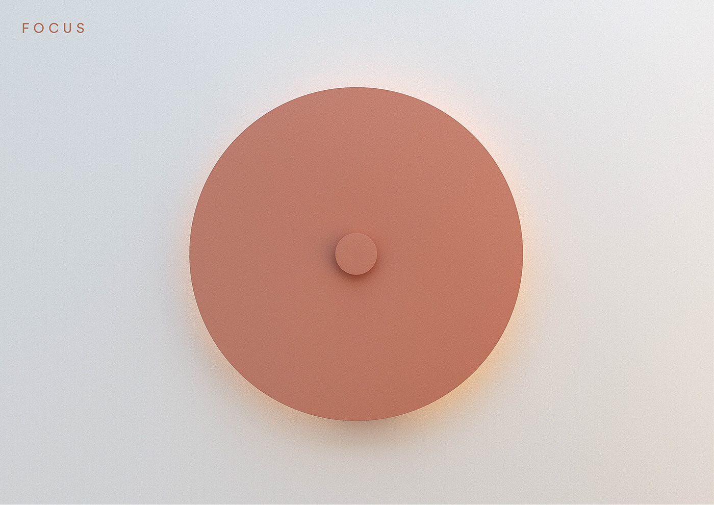 focus，Modern radiator，orange，