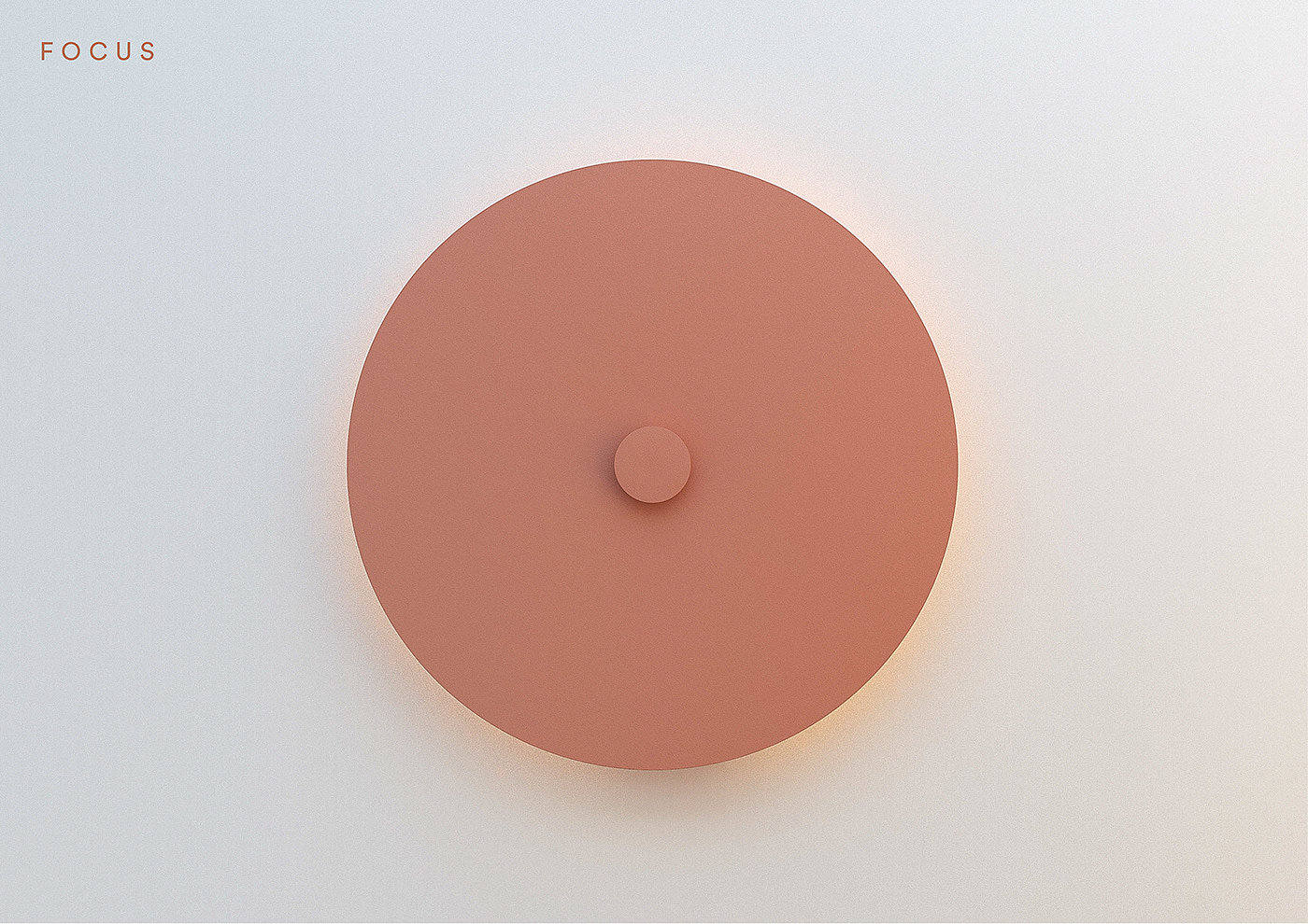 focus，Modern radiator，orange，