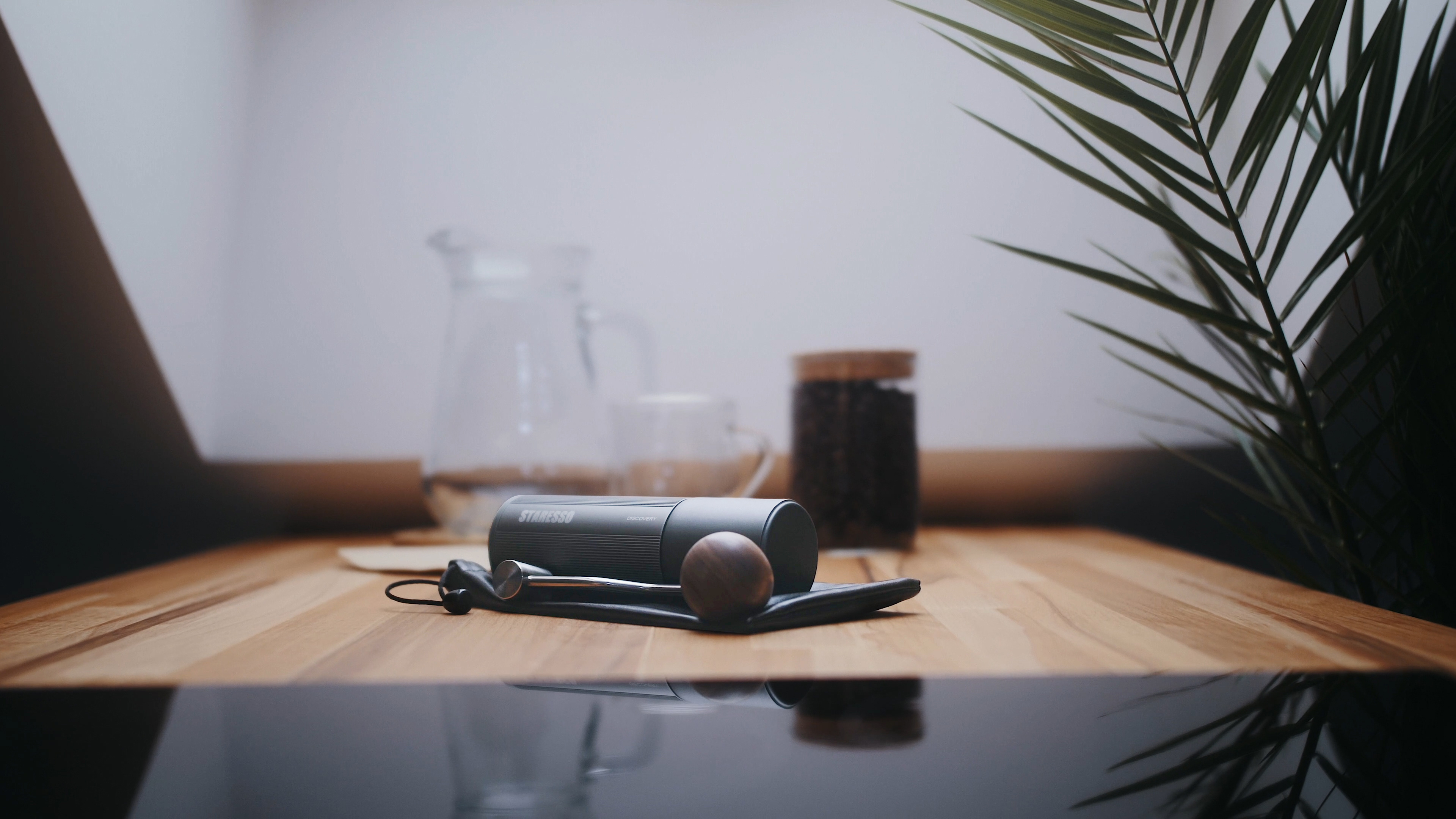 Coffee grinder found by hand，