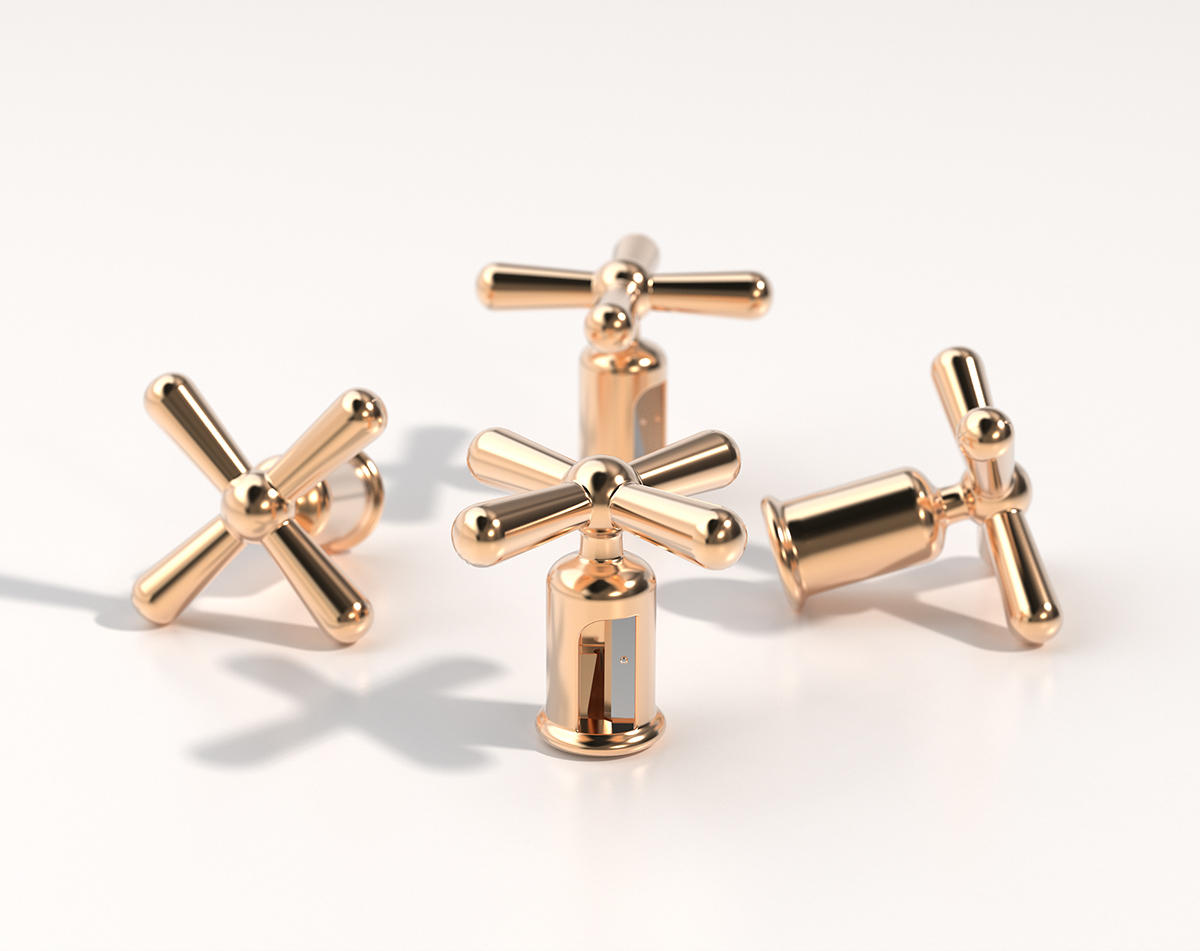 Pencil sharpener，originality，Water dragon，pretty，fashion，industrial design，Office Supplies，