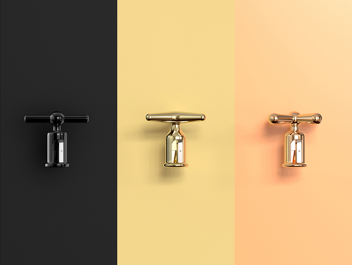 Pencil sharpener，originality，Water dragon，pretty，fashion，industrial design，Office Supplies，