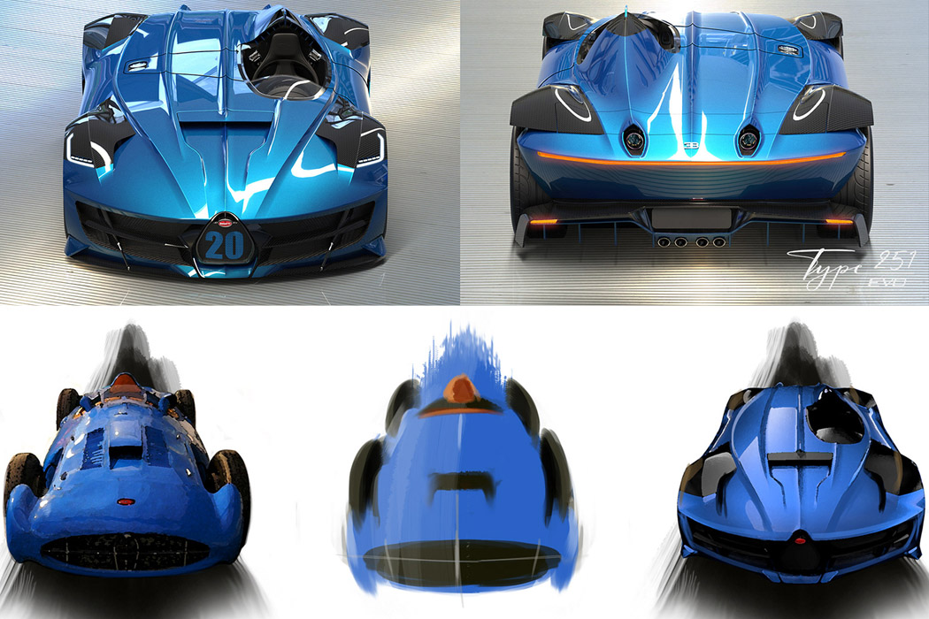 Type 251，Concept Car，Bugatti，Speedster，