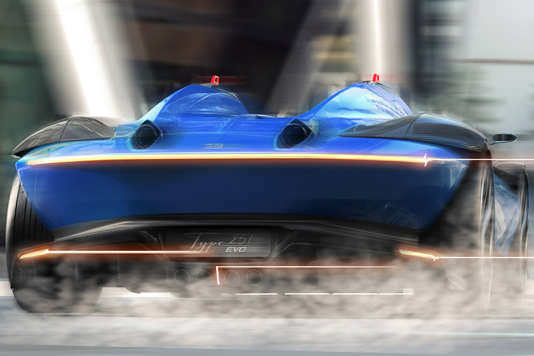 Type 251，Concept Car，Bugatti，Speedster，