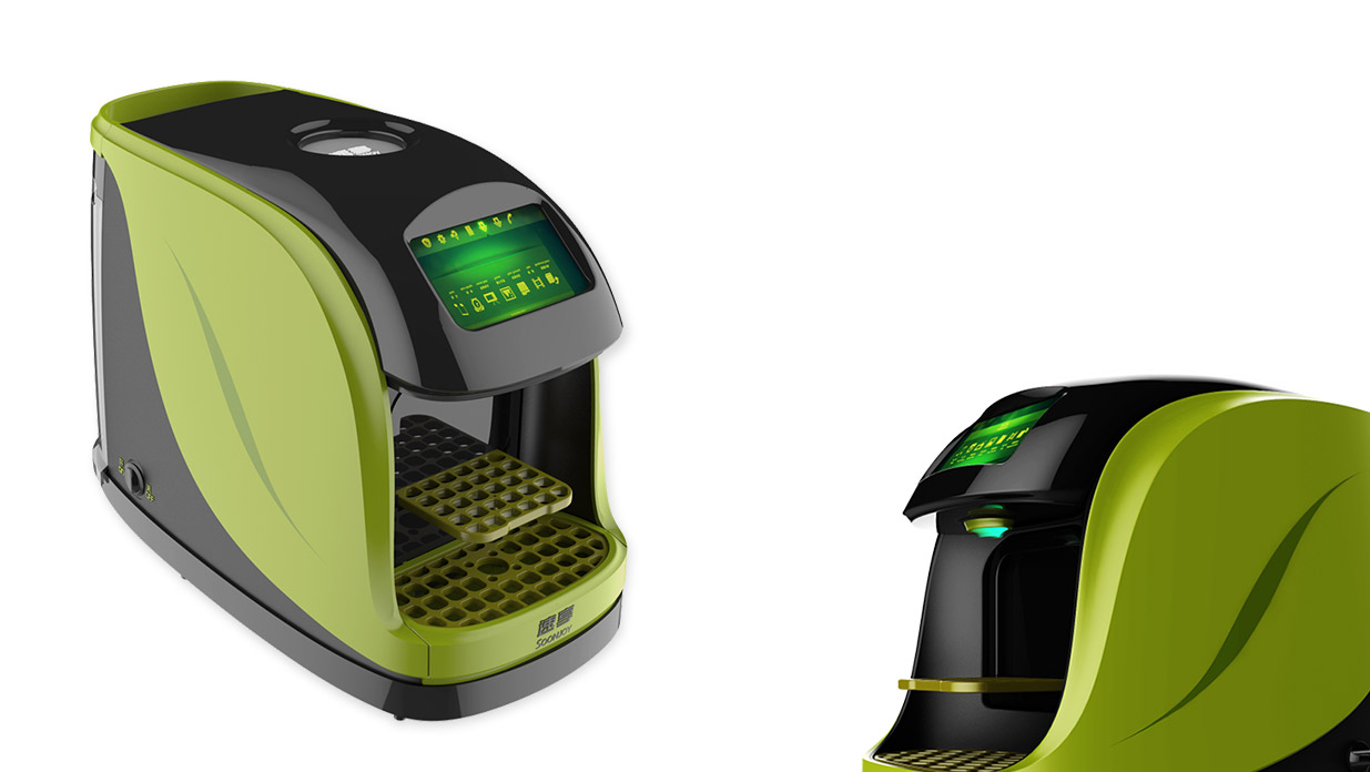 Design of tea making machine，Appearance design，Structural design，