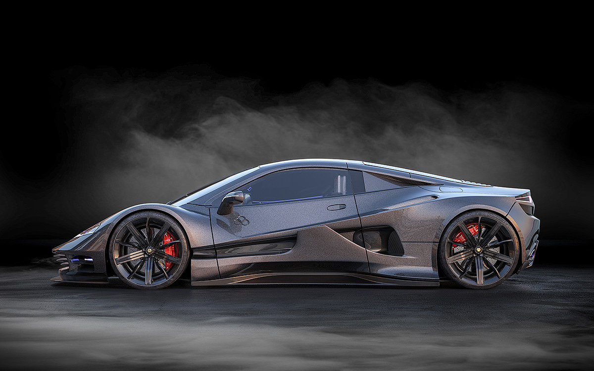 H6 Guest，six × 3 direct drive engine，Net zero emission，Sports car，