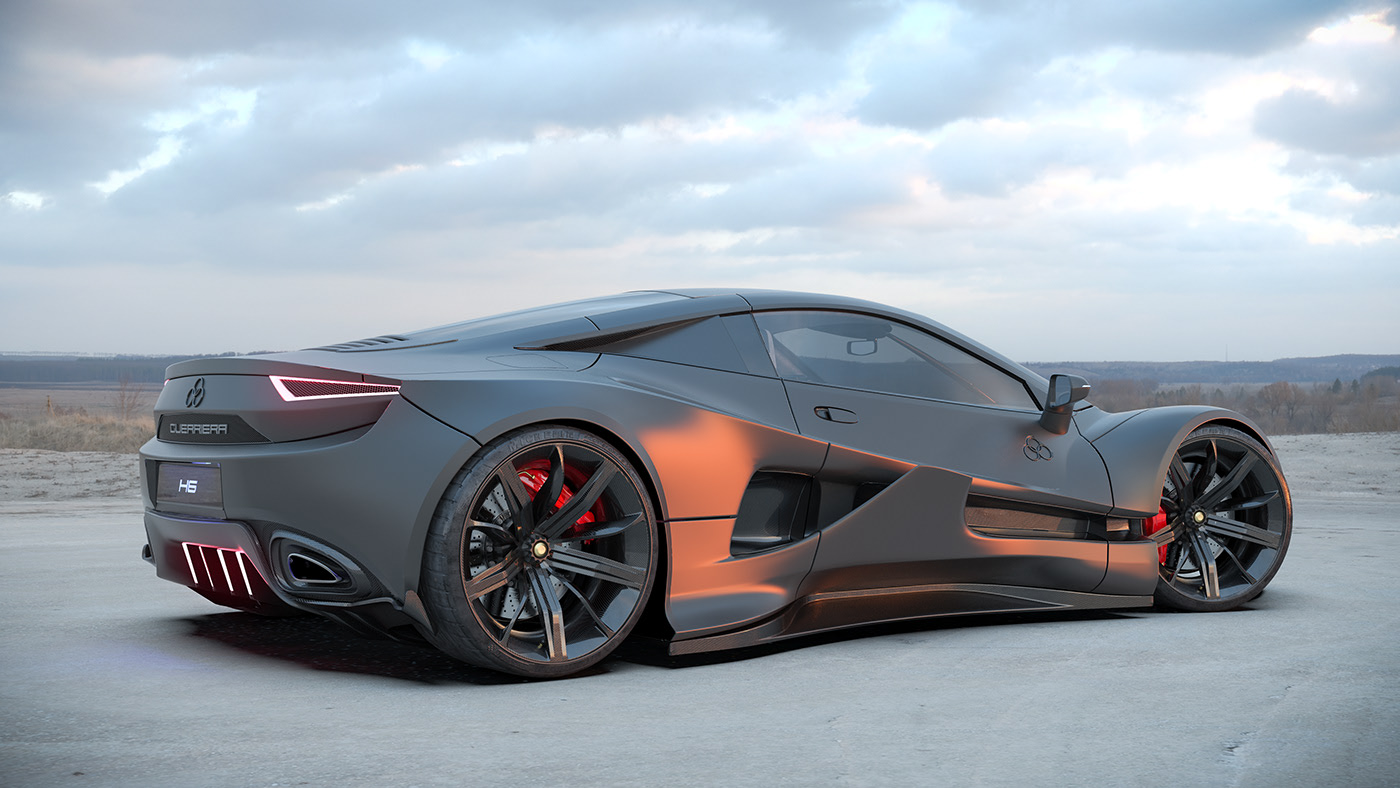 H6 Guest，six × 3 direct drive engine，Net zero emission，Sports car，