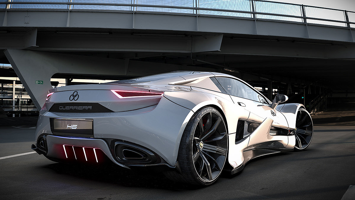 H6 Guest，six × 3 direct drive engine，Net zero emission，Sports car，