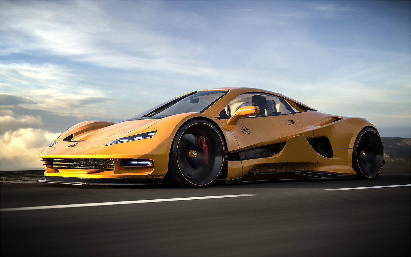 H6 Guest，six × 3 direct drive engine，Net zero emission，Sports car，