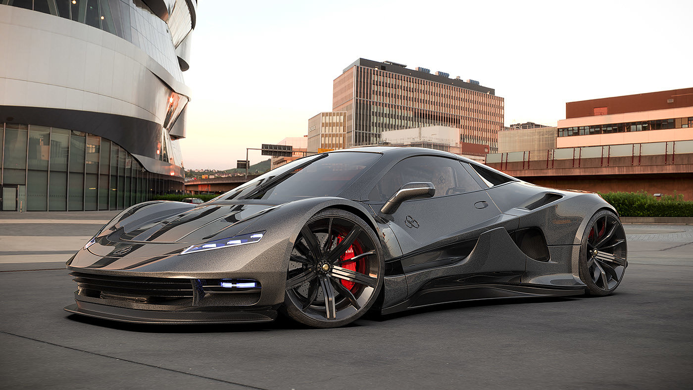 H6 Guest，six × 3 direct drive engine，Net zero emission，Sports car，