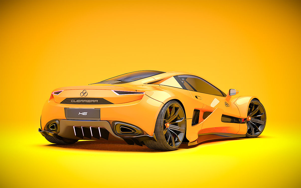 H6 Guest，six × 3 direct drive engine，Net zero emission，Sports car，