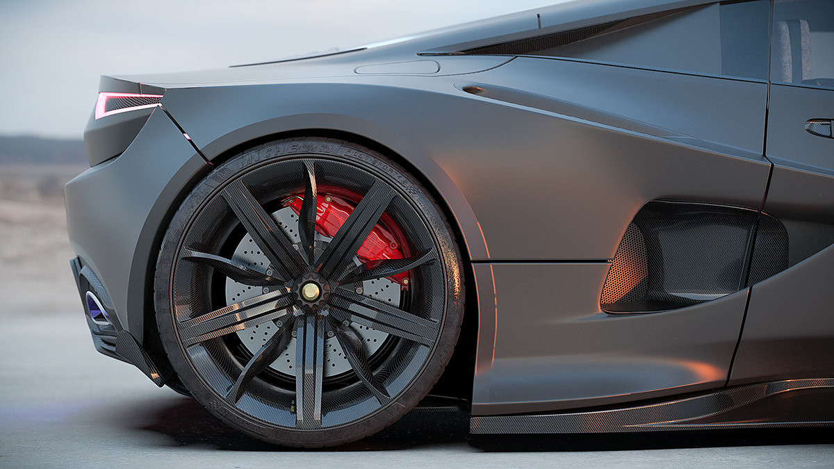 H6 Guest，six × 3 direct drive engine，Net zero emission，Sports car，