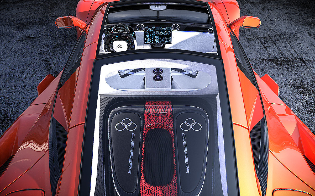 H6 Guest，six × 3 direct drive engine，Net zero emission，Sports car，