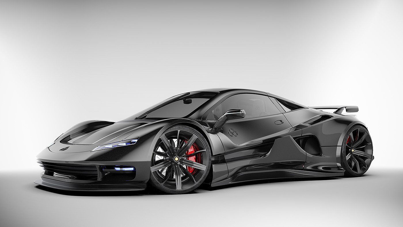 H6 Guest，six × 3 direct drive engine，Net zero emission，Sports car，